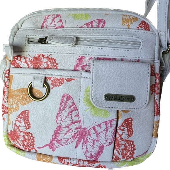 MultiSac North South Mini Zip Around Crossbody Bag - Picture 2 of 9